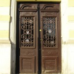 pôvodné dvere v ŠZŠ v Rimavskej Sobote